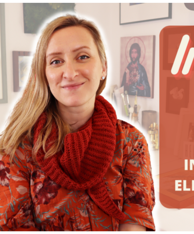 Intro to Iconography Full Interview with Elizabeth Zelasko - How icons are made, symbolism, and more with Amy Heyse