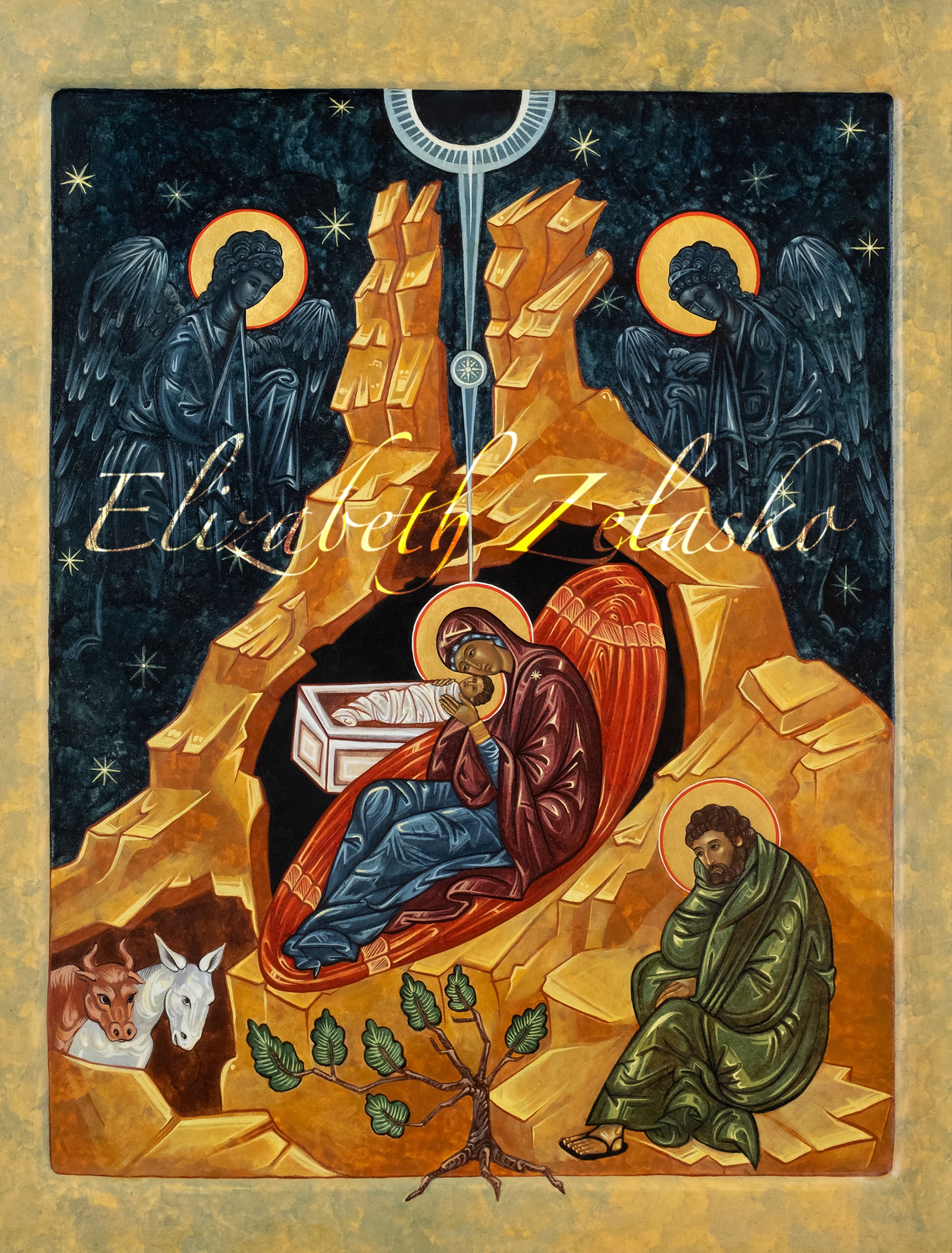 Nativity of Christ Orthodox Icon