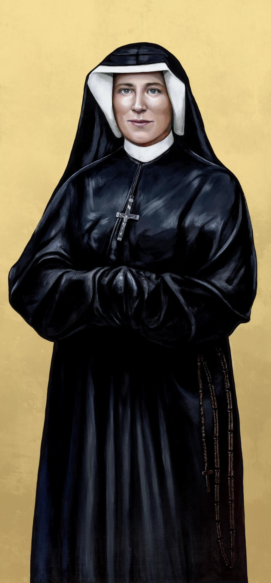 Saint Faustina (WOOD ONLY)