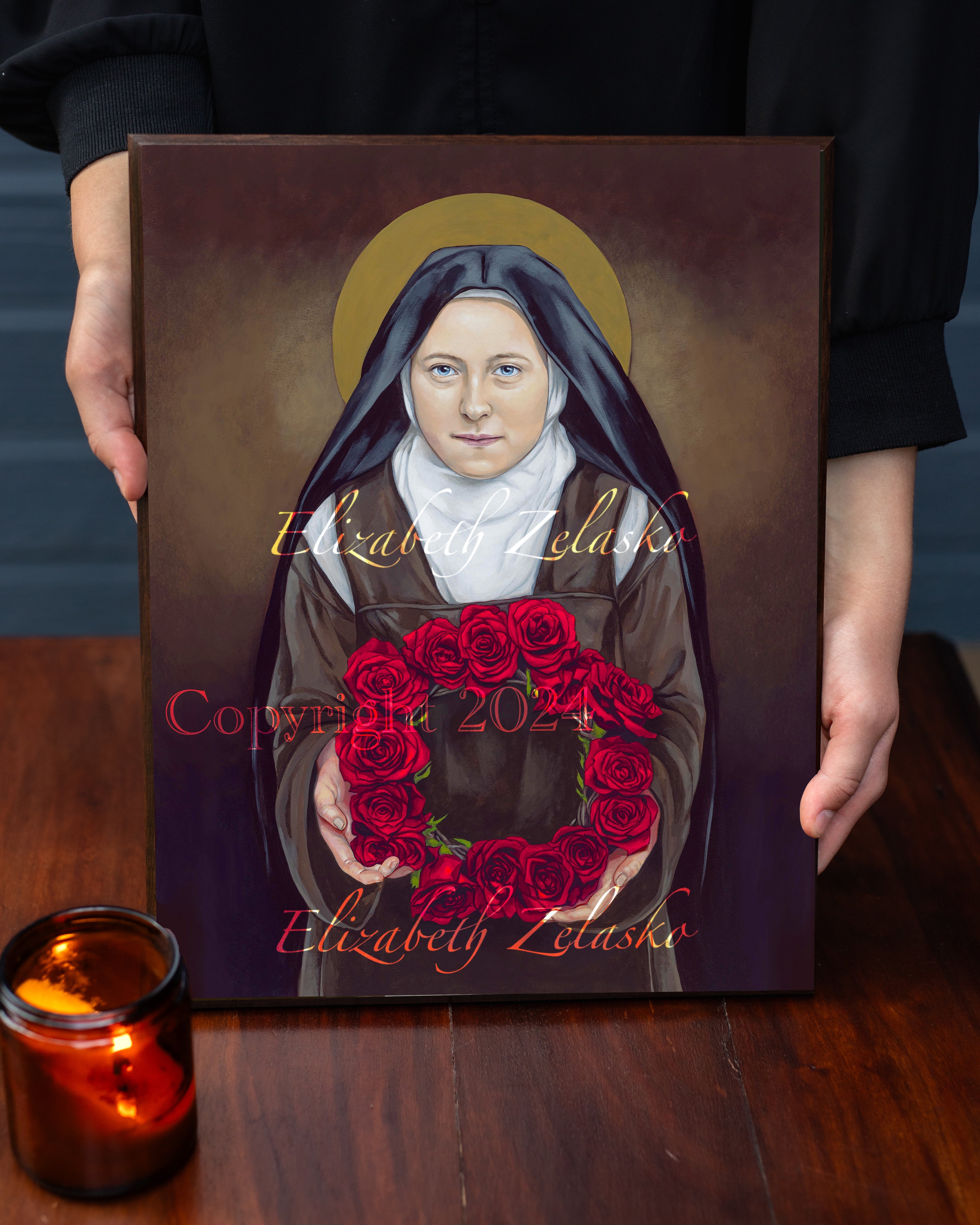Saint Thérèse of Lisieux, commissioned by the Augustine Institute