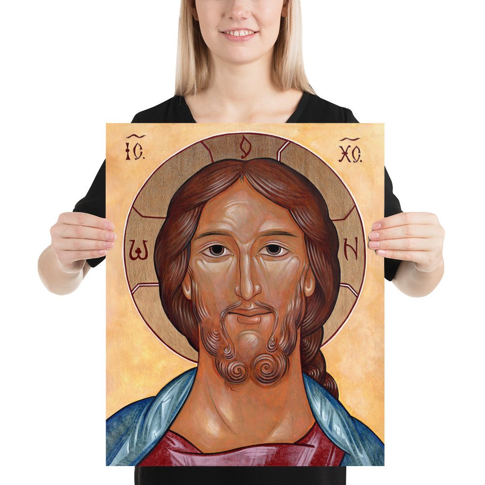 Face of Christ icon