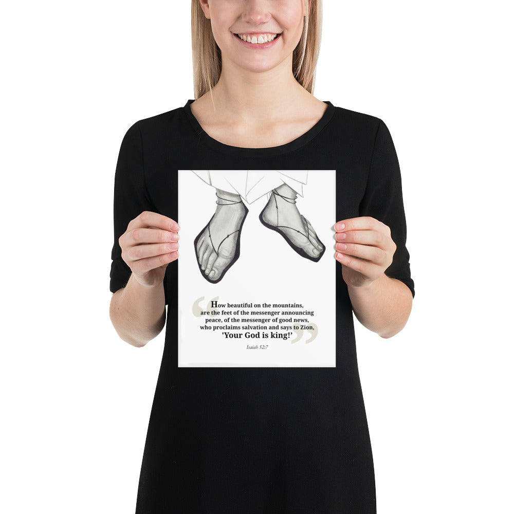 The Feet of the Messenger (with quote)