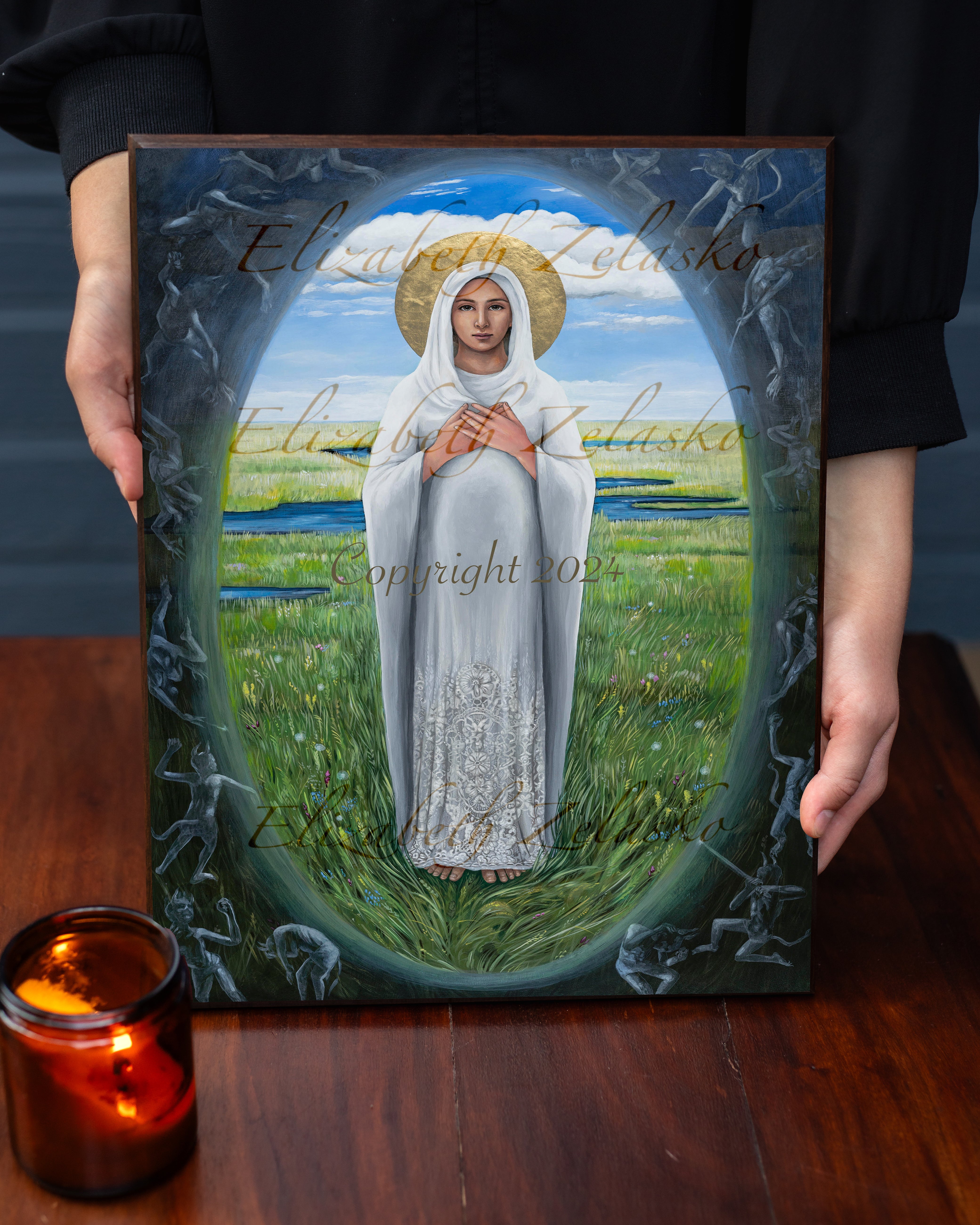 Mary Shield of Peace