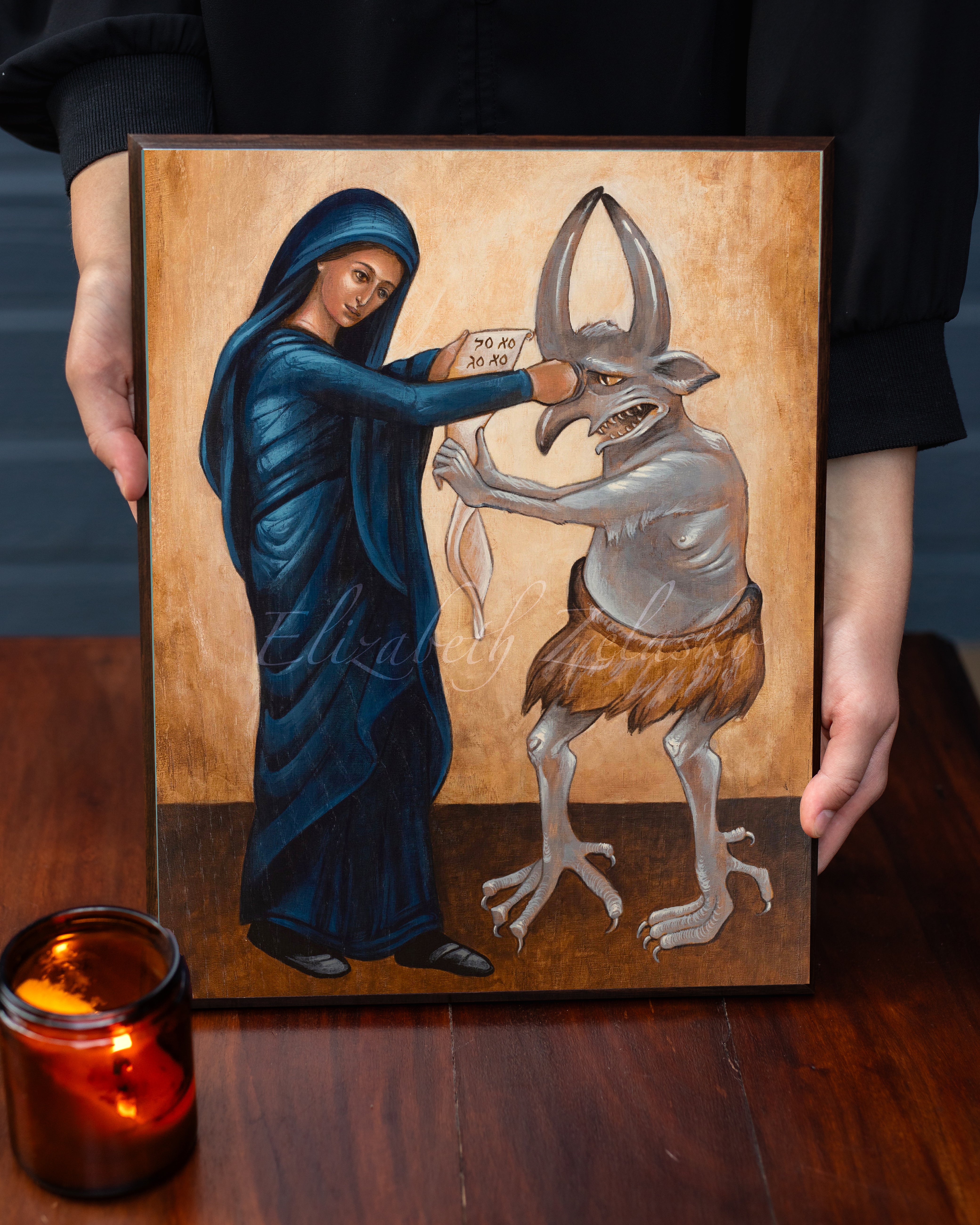 Hail Mary, Full of Grace, Punch the Devil in the Face