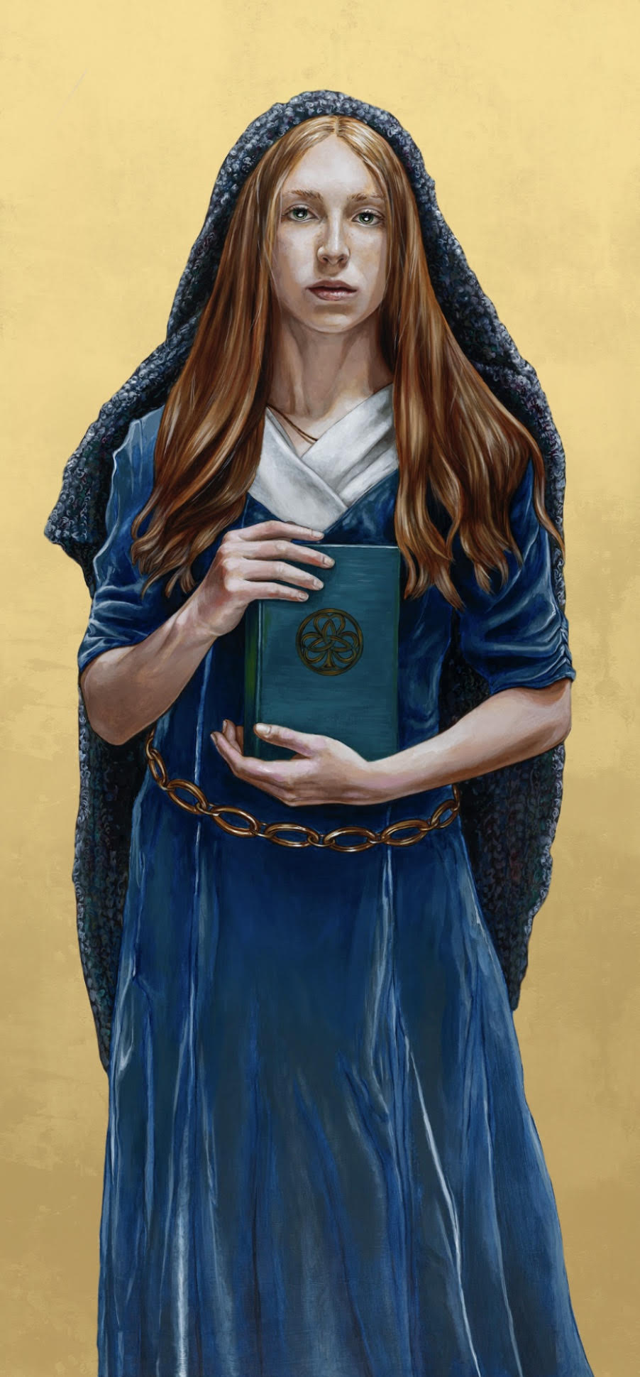 Saint Dymphna (WOOD ONLY)