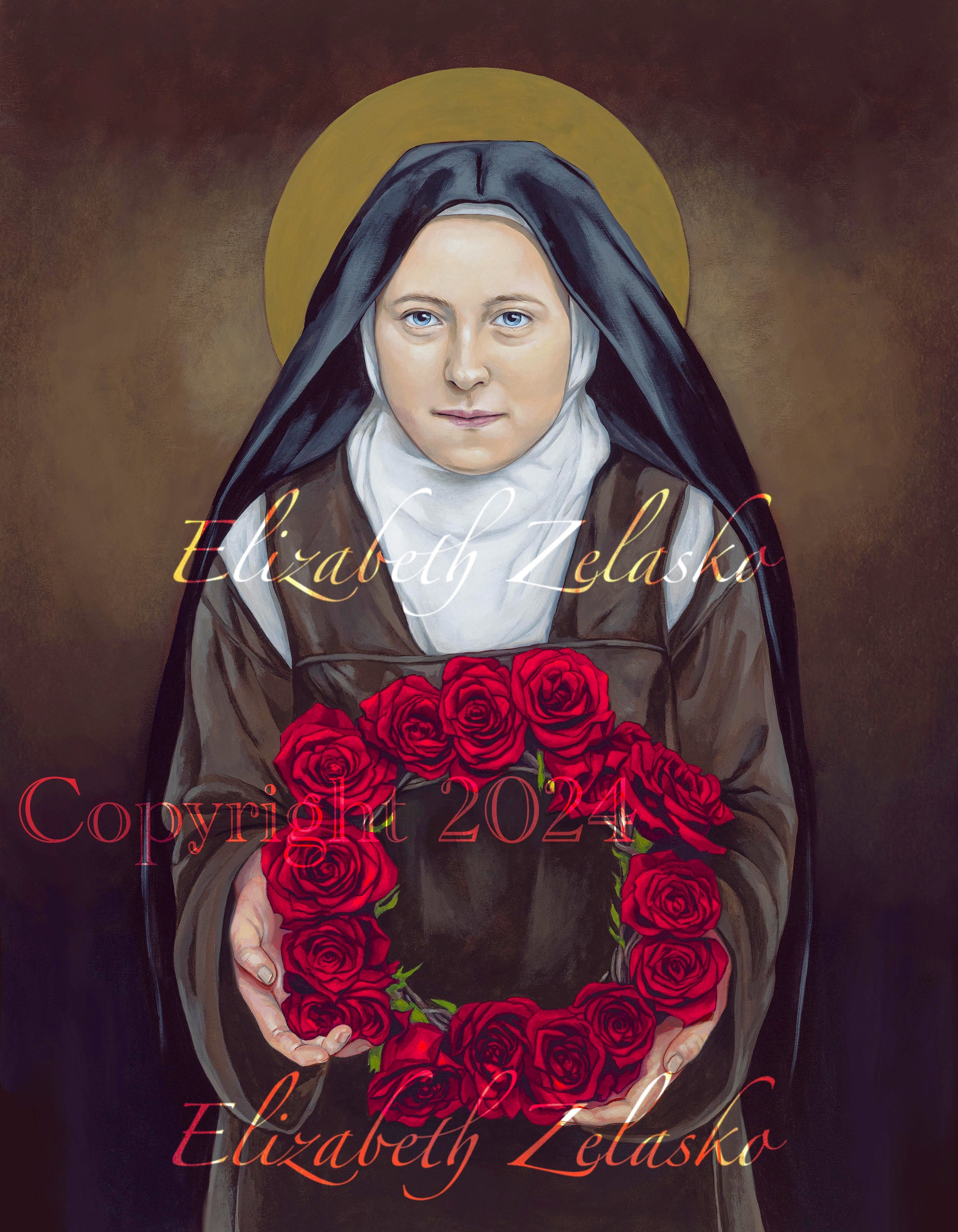 Saint Thérèse of Lisieux, commissioned by the Augustine Institute