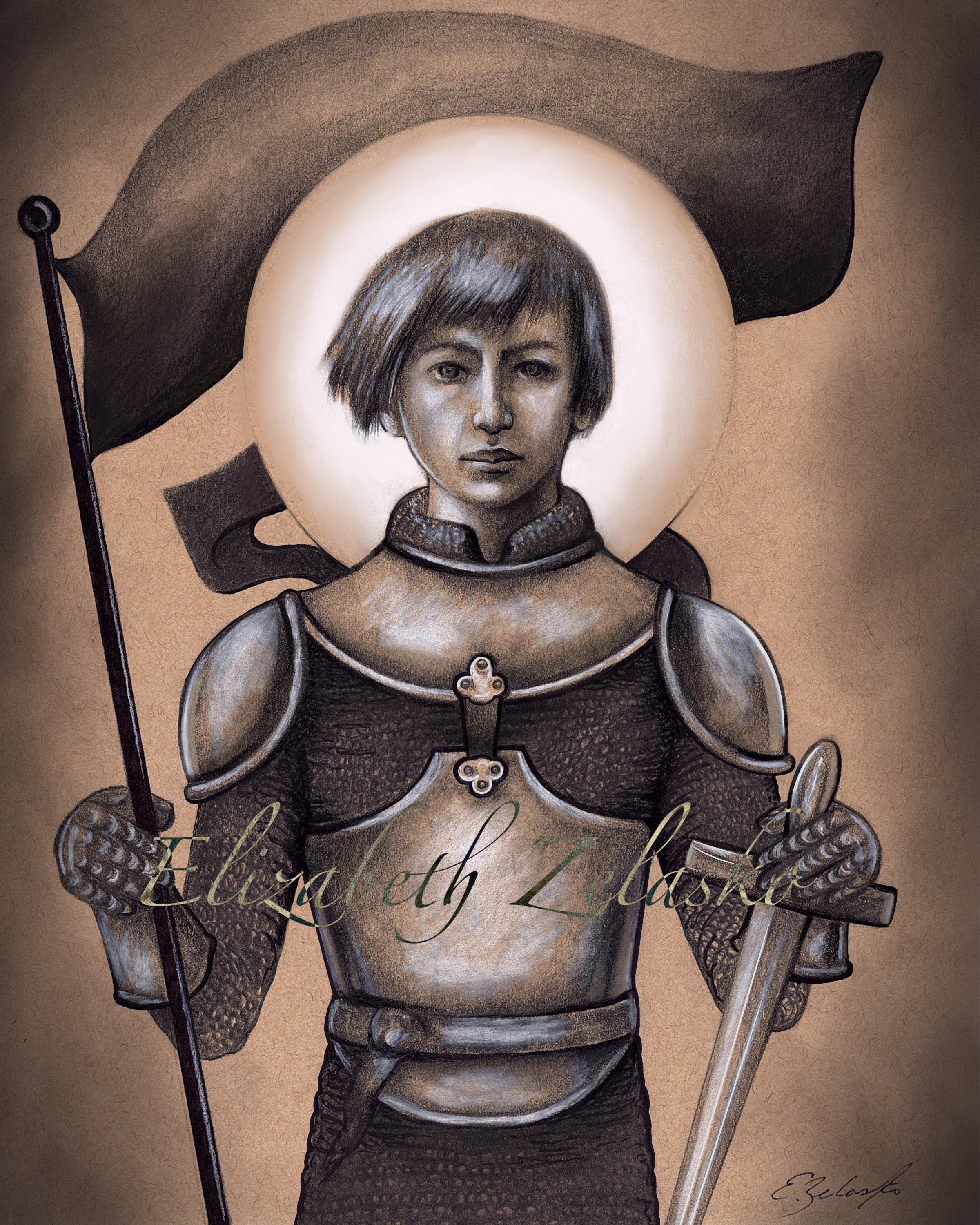 Joan of Arc sketch